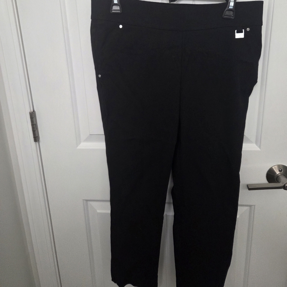 Rafaella Women's Black Pants- Size 12